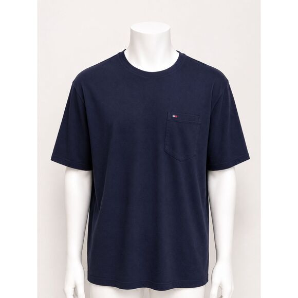 Tommy Hilfiger Other - Tommy Hilfiger Men’s Navy Short Sleeve Polo Shirt XXL 100% Cotton